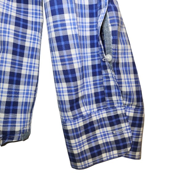 Hawker Rye Blue/White XL Button Down Dress Shirt - Picture 4 of 7